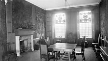 The dining room at 8 Great Western Terrace Glasgow, the Burrell’s first marital home