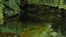 Sir Winston Spencer Churchill, The Goldfish Pool at Chartwell, 1932