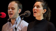 Singers, Edward Saklatvala and Vanessa Heine