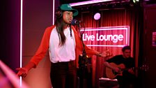 Little Simz in the 1Xtra Live Lounge