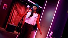 Little Simz in the 1Xtra Live Lounge