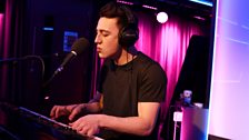 Zak Abel in the 1Xtra Live Lounge