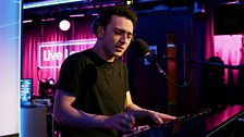 Zak Abel in the 1Xtra Live Lounge