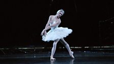 Zenaida Janowsky as Odette in Swan Lake