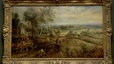 Landscape with a View of Het Steen in the Morning (Rubens)