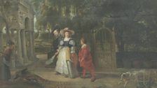 Rubens, Helene Fourment and their son Frans in the Garden (Rubens)