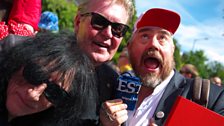 John Cooper Clarke, Johnny Green and Phill Jupitus