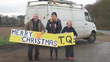 Our regular North Norfolk sign-making fans were out in force!