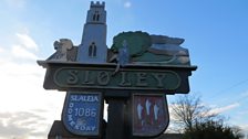 You couldn't end Treasure Quest for 2014 without a visit to a village sign!