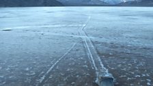 For years the mystery of how rocks moved across the Racetrack Playa was unsolved – until now.