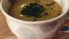 Rachel Gillon's spicy lentil soup