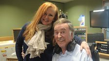 Carol Decker with Sir Terry