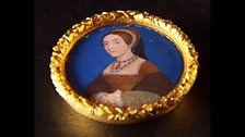 Miniature of Catherine Howard by Hans Holbein