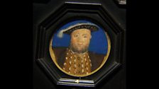 Portrait Miniature of Henry VIII, after Holbein