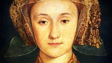 Anne of Cleves by Hans Holbein, detail