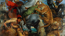 Peter Paul Rubens - Tiger, Lion and Leopard Hunt, 1616