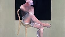 Francis Bacon (British, 1909-1992), Portrait of John Edwards, 1988, Oil on canvas