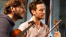 Members of the Cavaleri Quartet at the Presteigne Festival