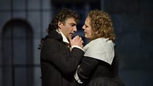 JONAS KAUFMANN AS ANDREA CHÉNIER, EVA-MARIA WESTBROEK AS MADDALENA DI COIGNY