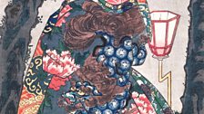 Utagawa Kunisada, Yoshiwara Lady on Parade, 1855