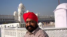 Tony Singh in the holy city of Amritsar