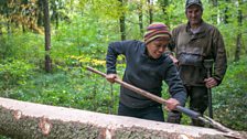 Monica Galetti in the French Alps