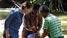 Back to basics: Preparing a meal in the jungle