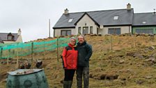 Lucy & Mike Goodwin at their Croft