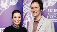 Olivia Colman presented the award for Best Original Drama to producer Alan Hall.