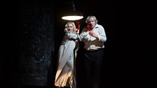 Anna Netrebko as Lady Macbeth and Željko Lučić in the title role of Verdi's Macbeth