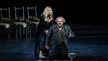 Anna Netrebko as Lady Macbeth and Željko Lučić in the title role of Verdi's Macbeth