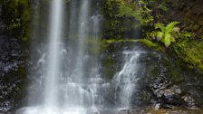 Andrew felt this image of the splashing of a waterfall was a step closer to capturing the noise of a place in a photograph