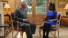 Diane Louise Jordan speaks to HRH The Prince of Wales