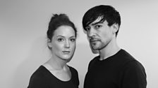 Grace (Olivia Hallinan) and Dan (Blake Ritson)