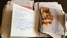 Clare English's kitchen notebook