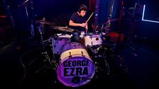 George Ezra performs in the Live Lounge