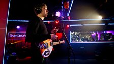 George Ezra performs in the Live Lounge