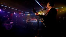 George Ezra performs in the Live Lounge