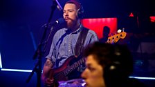 George Ezra performs in the Live Lounge