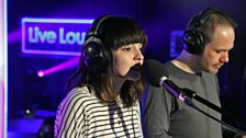 Lauren and Iain from CHVRCHES