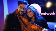 Bobby and Nina Wadia