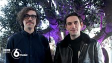 Hot Chip under the 6 Music Festival tree