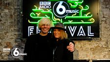 Tim Burgess and Cerys Matthews at The Boiler Shop