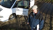 Kirsteen at the starting point in Felthorpe