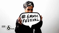 Neneh Cherry backstage at 6 Music Festival 2015