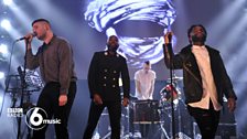 Young Fathers at the ˿ 6 Music Festival 2015