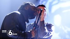 Young Fathers at the 91ȱ 6 Music Festival 2015