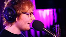 Ed Sheeran in the Live Lounge