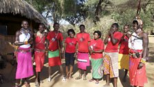 Samburu team at Elephant Watch camp