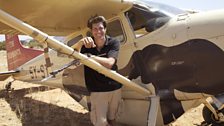 Frank and the beloved Cessna 185